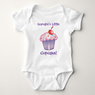 Grandma's Little Cupcake Baby Bodysuit