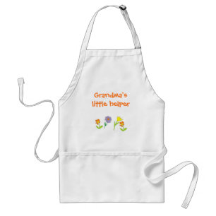Grandma's little helper standard apron