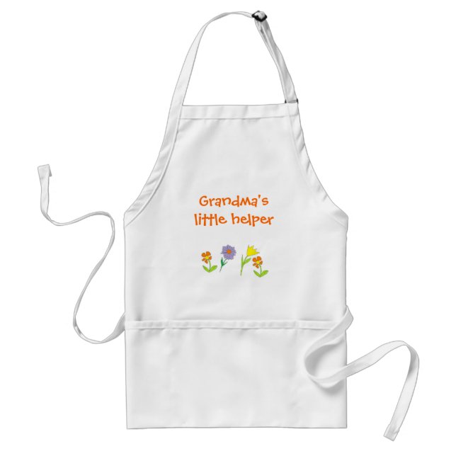 Grandma's little helper standard apron (Front)