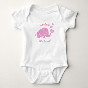 pink elephant baby clothes