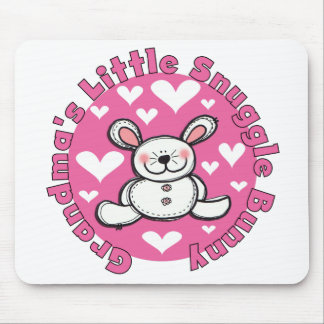 Grandma's Little Snuggle Bunny Mouse Pad