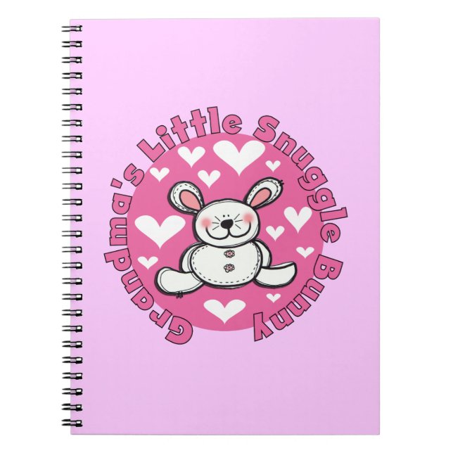 Grandma's Little Snuggle Bunny Notebook (Front)