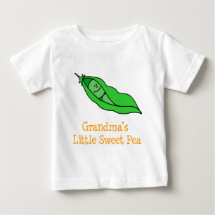 Grandma's Little Sweet Pea Baby T-Shirt