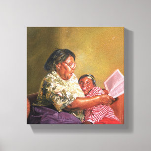 Grandma's Love 1995 Canvas Print