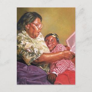 Grandma's Love 1995 Postcard