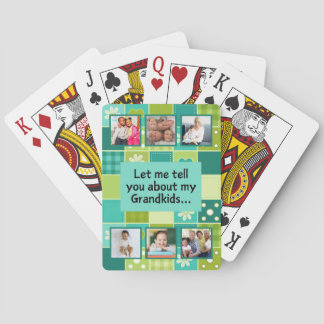 Grandma's Personalized Deck of Playing Cards