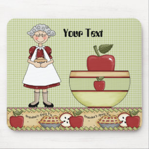 Grandma's pie Mousepad