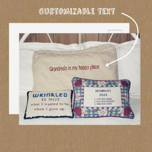Grandma's Place Customizable Postcard