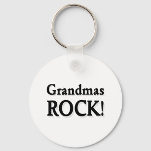 Grandmas ROCK! Keychain