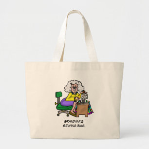 Grandma's Sewing Tote Bag