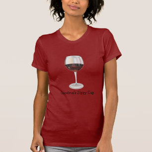 Grandma's Sippy Cup (customizable) T-Shirt
