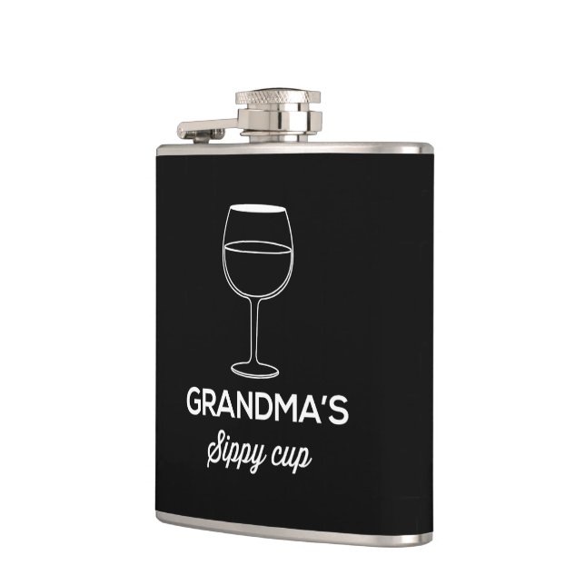 Grandma's Sippy Cup Hip Flask (Left)