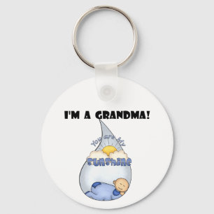 Grandma's Sunshine-Boy T-shirts and Gifts Keychain