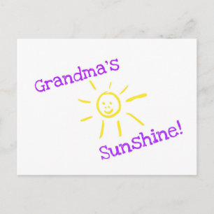 Grandma's Sunshine! Postcard
