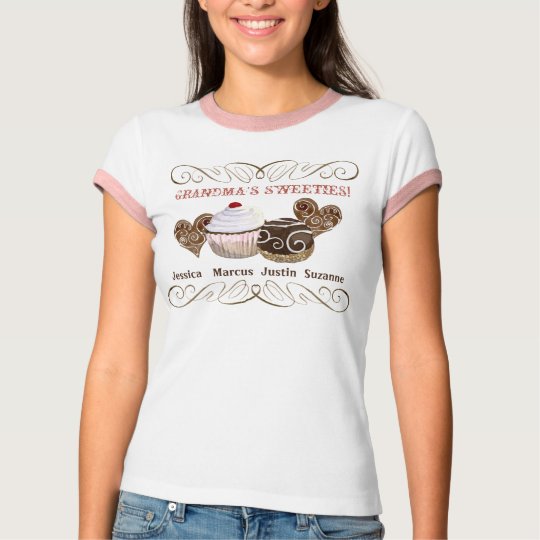 Grandma's Sweeties, Personalized Tee Shirt