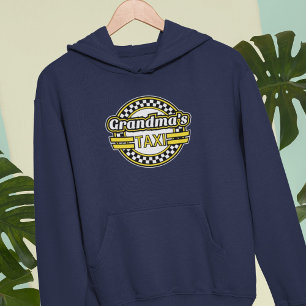 Grandma's Taxi Sign Hoodie