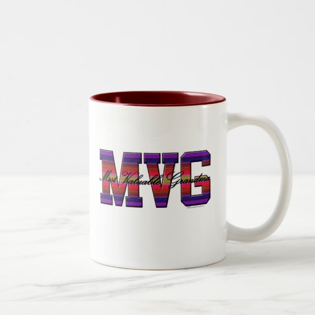 Grandma's Two-Tone Coffee Mug (Right)