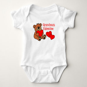 Grandma's Valentine Baby Bodysuit