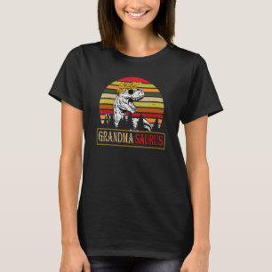 Grandmasaurus Rex Dinosaur Grandma Saurus Family M T-Shirt