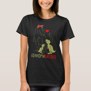 Grandmasaurus Rex Grandma Saurus Dinosaur T-Shirt