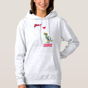 Grandmasaurus T rex Dinosaur Clothing Gifts. Funny Hoodie