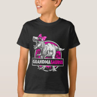 Grandmasaurus T-rex Matching Funny Grandma Saurus 
