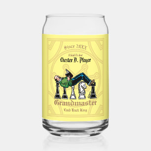 Grandmaster Drinkware Set Can Glass