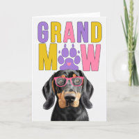 GrandMAW Coonhound Dog Funny Grandparents Day