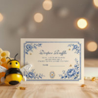 Grandmillennial Bumble Bee Diaper Raffle