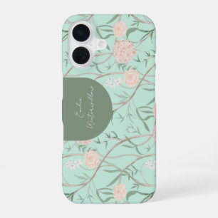 Grandmillennial Chinoiserie Customizable iPhone 16 Case