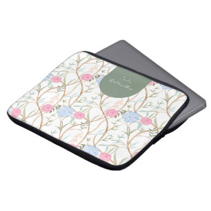 Grandmillennial Chinoiserie Customizable Laptop Sleeve