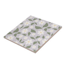 Grandmillennial Daisy Floral Soft Pastel Lilac