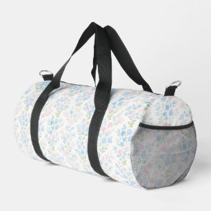 Grandmillennial Floral Duffle Bag
