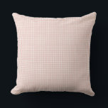 Grandmillennial Gingham - Cottagecore Pink Plaid Throw Pillow<br><div class="desc">Grandmillennial Gingham - Cottagecore Pink Plaid</div>
