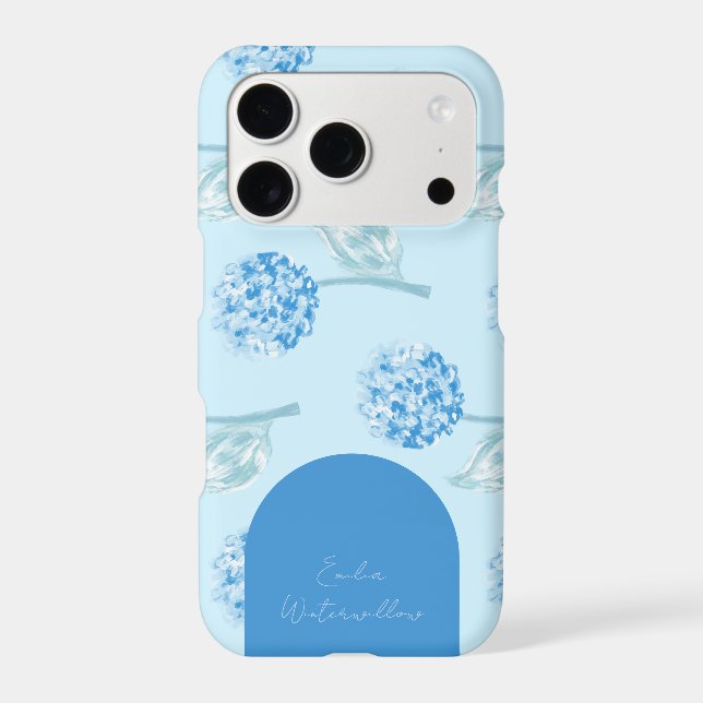 Grandmillennial Painterly Hydrangea Customizable (Back)