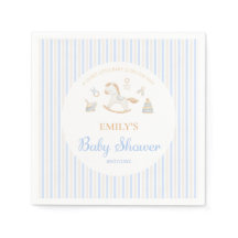 Grandmillennial Rocking Horse Baby Shower