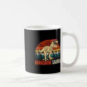 Grandmomsaurus T Rex Dinosaur Grandmom Saurus Matc Coffee Mug