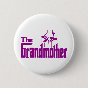 Grandmother 2 Inch Round Button