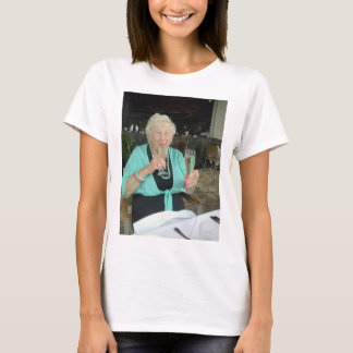 grandmother and her birthday T-Shirt