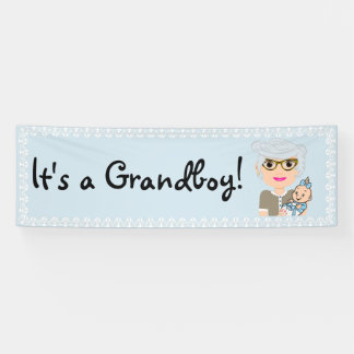 Grandmother Baby Shower Banner
