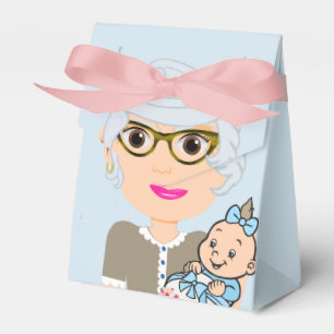 Grandmother Baby Shower Favour Box