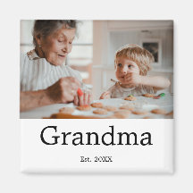 Grandmother Established Photo Gift