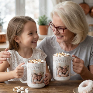Grandmother Mother's Day Photo Acrylic Gift Coffee Mug