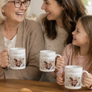 Grandmother Mother's Day Photo Acrylic Gift Coffee Mug