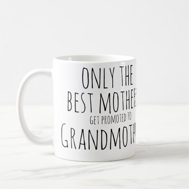 grandmother nana mug new pregnancy announcement (Left)