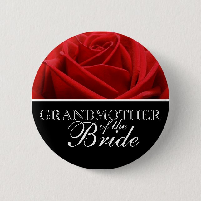 Grandmother Of The Bride Wedding Pins (Front)