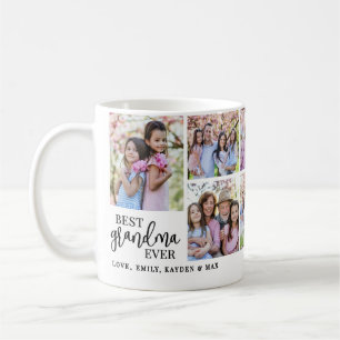 Grandmother Photo Collage Coffee Mug
