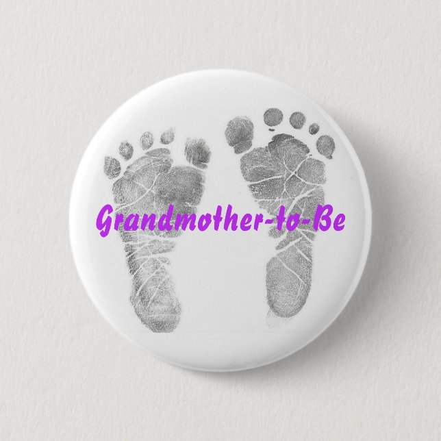 Grandmother-to-Be 2 Inch Round Button (Front)