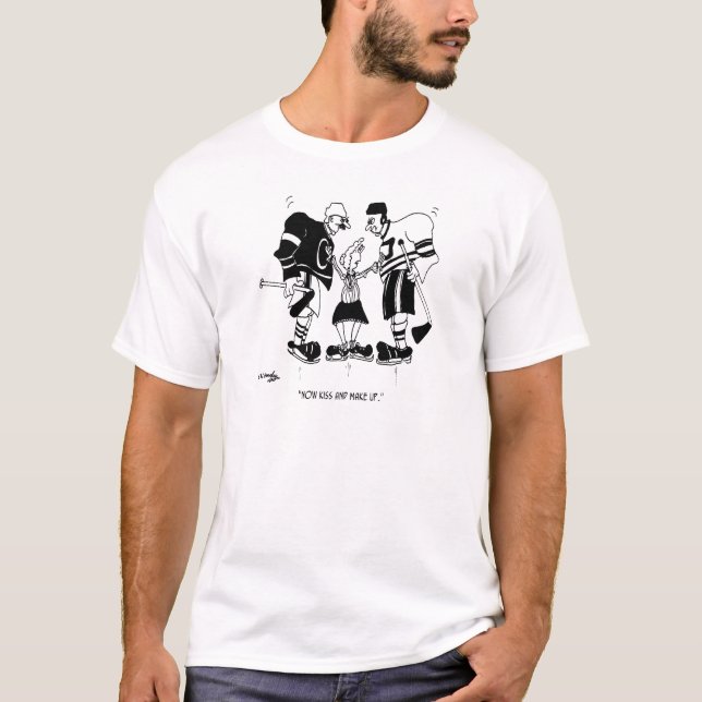 Grandmotherly Hockey Referee T-Shirt (Front)