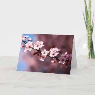 Grandmother's Blossoms - Blank Greeting Card